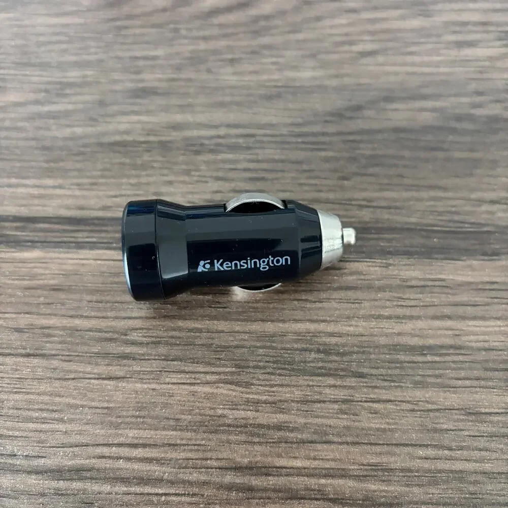 Kensington USB Car Charger Adapter - USBA - Black